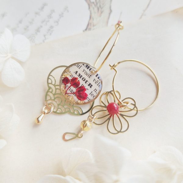 À Fleur de Mots - Boucles d'oreilles – Image 2