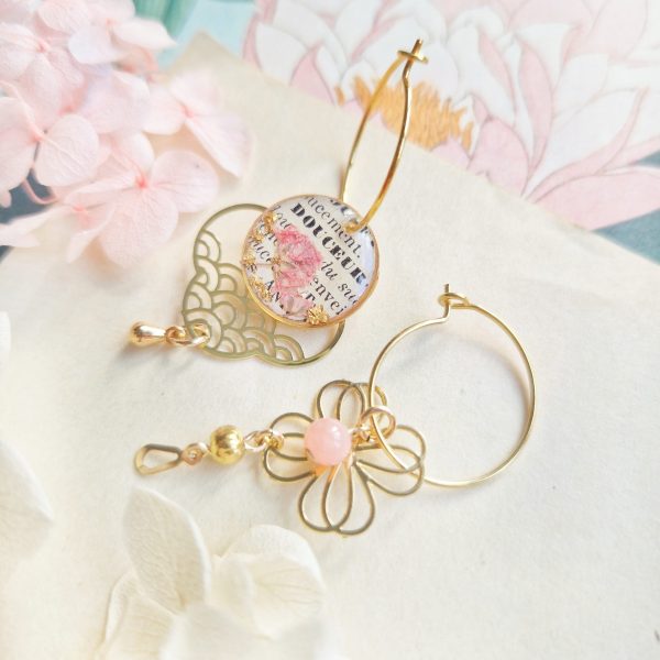 À Fleur de Mots - Boucles d'oreilles – Image 3