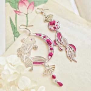 Élégie du Fugu - Boucles d'oreilles