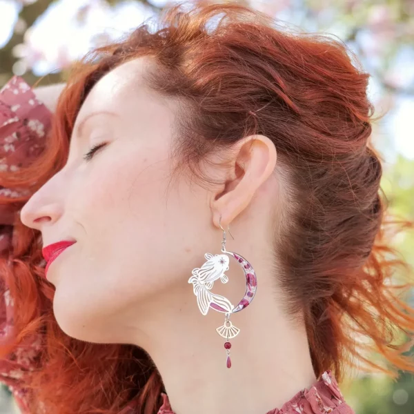 Élégie du Fugu - Boucles d'oreilles – Image 2