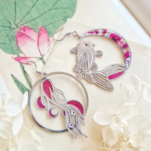 Élégie du Fugu - Boucles d'oreilles – Image 4
