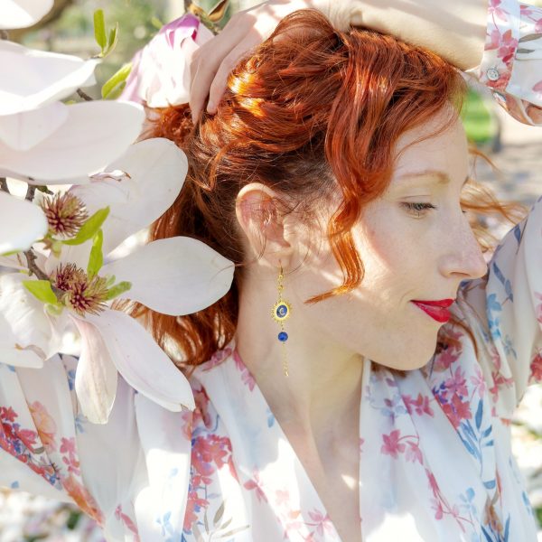 Envol entre Soleil et Lune - Boucles d'oreilles – Image 5