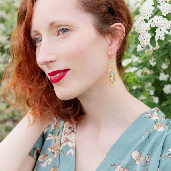 Flânerie Inouïe - Doré - Boucles d'oreilles – Image 2