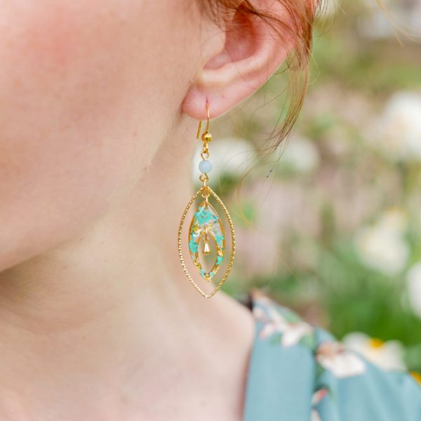 Flânerie Inouïe - Doré - Boucles d'oreilles – Image 4