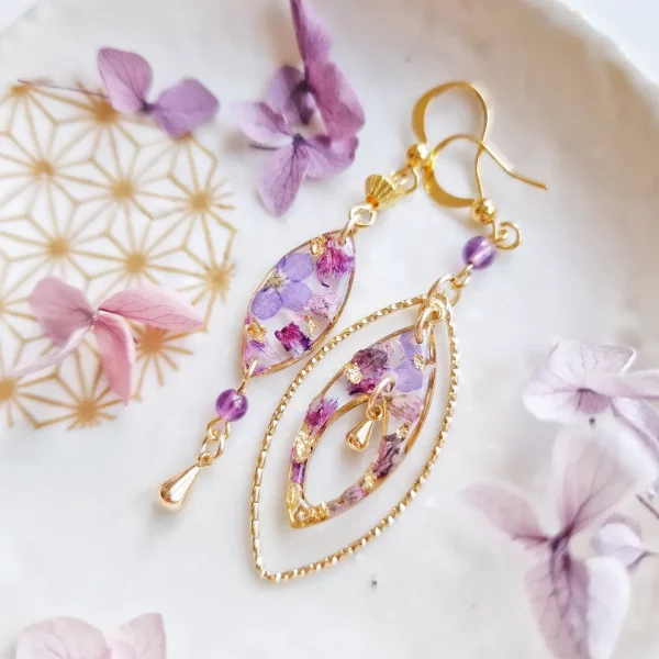 Flânerie Inouïe - Doré - Boucles d'oreilles – Image 5