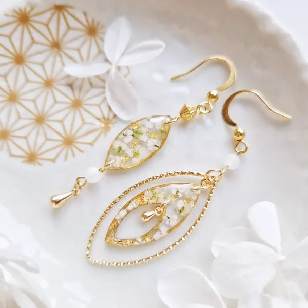 Flânerie Inouïe - Doré - Boucles d'oreilles – Image 8