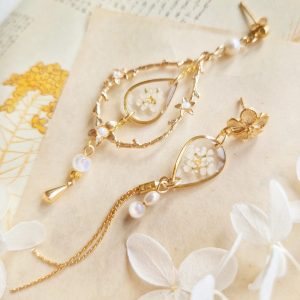 Poésie des Eléments - Boucles d'oreilles