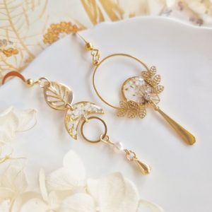 Repos Hagakure - Boucles d'oreilles