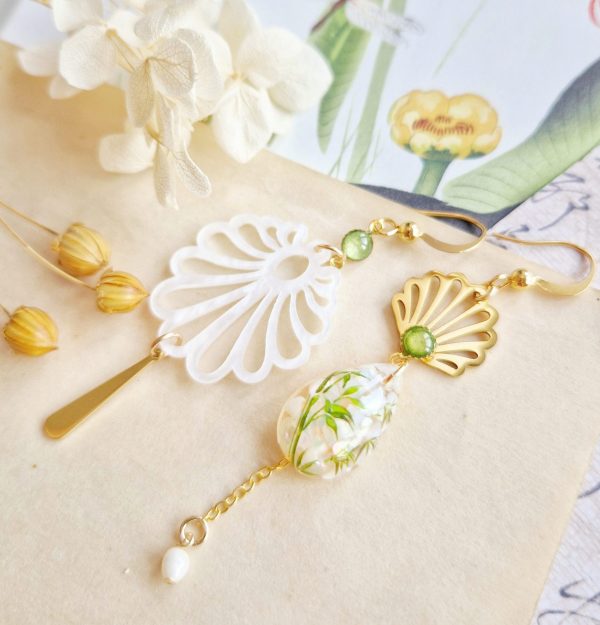 Révérée Nacrée - Boucles d'oreilles